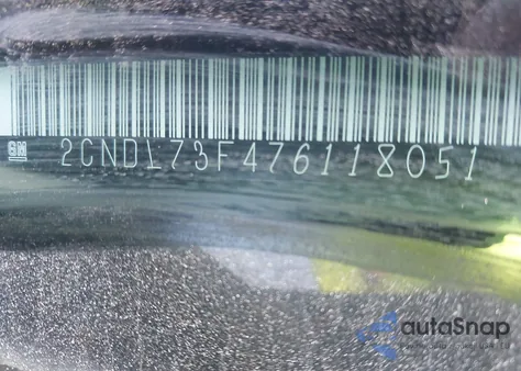 2007 Chevrolet Equinox Lt z USA, uszkodzony, nr VIN 2CNDL73F476118051